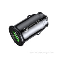 Mini PD Dual Port 20W Car Charger PD+QC3.0 Fast Charging 38W Small Size Car Charger